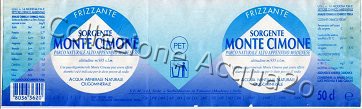 Sorgente Monte Cimone (analisi 1993) pet Friz 0,5 L 