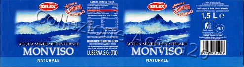 Monviso, Sorgente Fucine (analisi 2002) x Selex PET Nat 1,5 L [171105]
