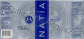 Fonte Natia (analisi 2002) VE Nat 0,92 L
