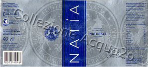 Fonte Natia (analisi 2003) VE Nat 0,92 L