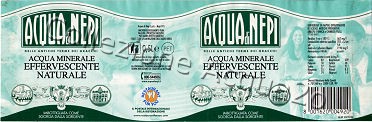 Acqua di Nepi (analisi 2003) "Restaurant for you" PET Nat 0,5 L [241005]