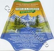 Nuova Gareisa (analisi 1995) -Lotto B-Fonti di S.Maurizio- VE Nat 0,5 L   [161007]