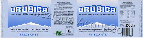 Orobica (analisi 2000) PET Friz 1,5 L 