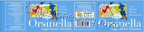 Orsinella (analisi 2004) PET LegFriz 1,5 L + 0,5 L