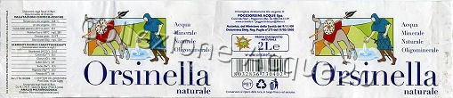 Orsinella (analisi 2006) PET Nat 2,0 L [260907]