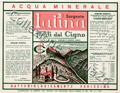 Sorgente Palina (analisi 1966) -red- vetro Nat ?