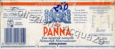 Acqua Panna (analisi 1999) -Export Belgium/France- VAP Nat 0,25 L   [210308]