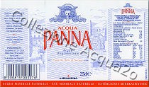 Acqua Panna (analisi 2001) -Export Switzerland- VAR Nat 0,25 L   [210308]
