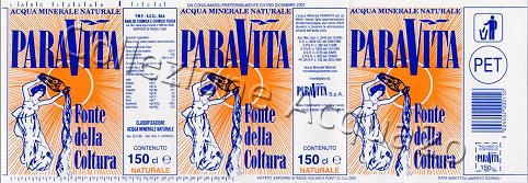 Paravita Fonte della Coltura (analisi 1999) pet Nat 1,5 L + 0,5 L