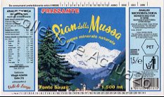 Pian della Mussa - Fonte Sauz (analisi 1997) pet Friz 1,5 L + 0,5 L