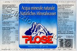 Plose (analisi 2000) vetro a rendere Nat 1,0 L