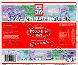 Sorgente Pozzillo (analisi 1999) -con banda rossa- PET Friz 1,5 L