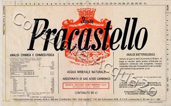 Fonte Pracastello (analisi 1981) vetro Friz 0,9 L