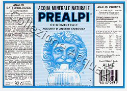 Prealpi (analisi 2003) VE Friz 0,92 L