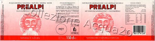 Prealpi (analisi 1982) PET Nat 1,5 L