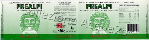 Prealpi (analisi 1999) PET Friz 1,5 L