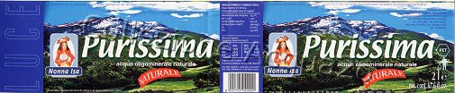 Purissima (analisi 2000) PET Nat 2,0 L