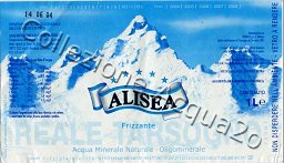 Sorgente Reale Tarsogno -Alisea (analisi 1998) vetro Friz 1,0 L