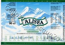 Sorgente Reale Tarsogno -Alisea (analisi 1998) vetro Legg Friz 0,9 L