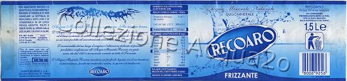 RECOARO (analisi 2006) PET Friz 1,5 L  [011007]