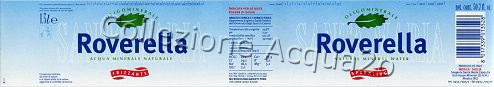Roverella (analisi 2002) Pet Nat 1,5 L + 2,0 L + 1.0 L +0,5 L