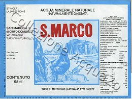 S.MARCO (analisi 1989) VE Nat 0,95 L   [130902]