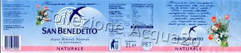 San Benedetto (analisi 1998) -Primavera vien danzando- pet Nat 1,5 L