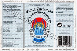 Sanct Zacharias (analisi 2001) vetro Friz 1,0 L