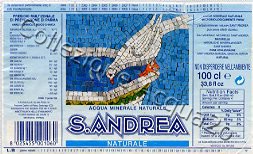 Sant'Andrea (analisi 1996) -Exp USA- vetro Nat 1,0 L