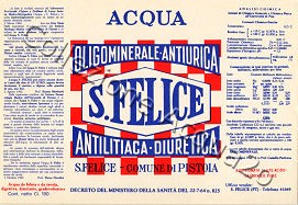 S. FELICE (analisi 1962) VE Friz 1,9 L [211006]