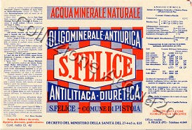 S. FELICE (analisi 1962) VE Nat 0,42 L [211006]