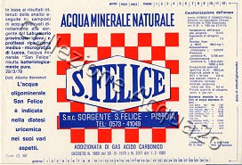 S. FELICE (analisi 1978) -2 decreti- VE Friz 0,92 L + 0,42 L [211006]