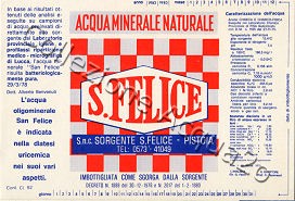 S. FELICE (analisi 1978) -2 decreti- VE Nat 0,92 L + 0,42 L [211006]