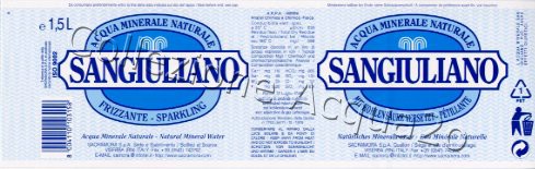 Sangiuliano (analisi 1999) pet Friz 1,5 L + 2,0 L
