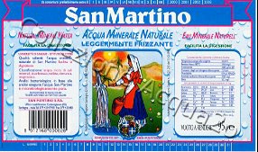 San Martino (analisi 1998) vetro Leg Friz 0,95 L + 0,45 L