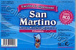 San Martino (analisi 1998) -"contiene bicarbonato"- pet Friz 1,5 L