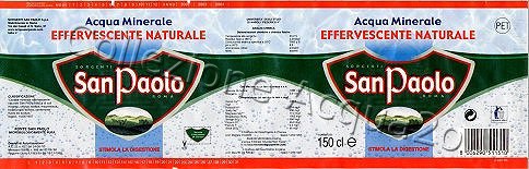Sorgenti San Paolo (analisi 1997) pet Nat 1,5 L + 0,5 L