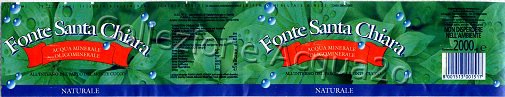 Fonte Santa Chiara (analisi 1998) pet Nat 2,0 L
