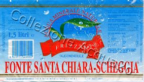 Fonte Santa Chiara-Scheggia (analisi 1998) pet Friz 1,5 L