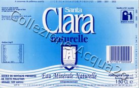 Santa Clara (analisi 1996) -Exp F- pet Nat 1,5 L + 0,5 L