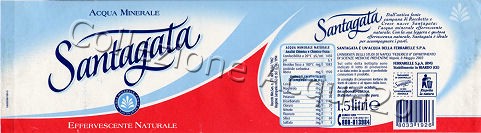 Santagata (Ferrarelle spa) (analisi 2003) PET Nat 1,5 L [070106]