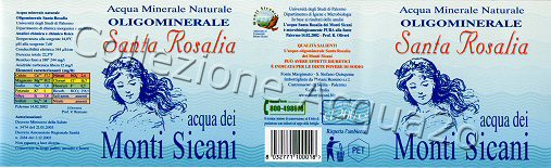 Santa Rosalia (analisi 2002) PET Nat 2,0 L