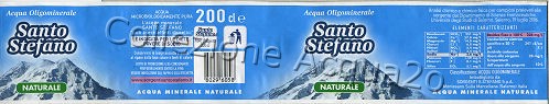 Santo Stefano (analisi 2006) -Na e RF evidenziati- PET Nat 2,0 L   [051007]