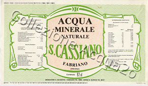S. Cassiano (analisi 1983) vetro Nat 0,92 L [090405]