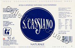 S.Cassiano (analisi 1999) vetro Nat 0,92 L [090405]