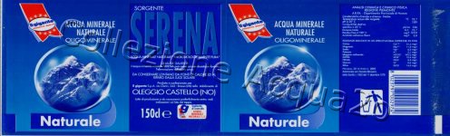 Sorgente Serena (analisi 2000) x Il Gigante - pet Nat 1,5 L