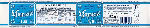 S. Francesco (1997)  Exp Franc- pet Nat 1,5 L
