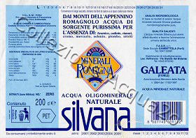 Silvana (analisi 2001) PET Nat 2,0 L