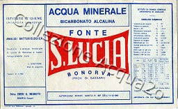 Fonte S. Lucia (analisi 1964) VE Friz ? L   [110108]