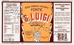 Fonte S.Luigi (analisi 2001) VAR Nat 0,92 L + 0,46 L